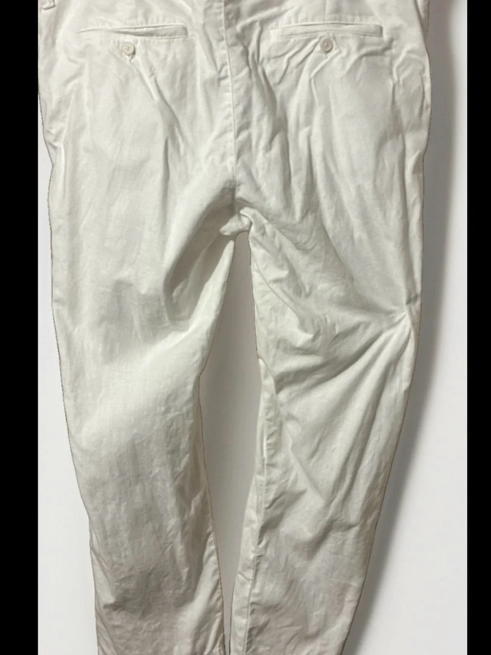 Roundtree & Yorke-Men’s Summer White Linen Pants Beach Resort Vacation Sz 38x30
